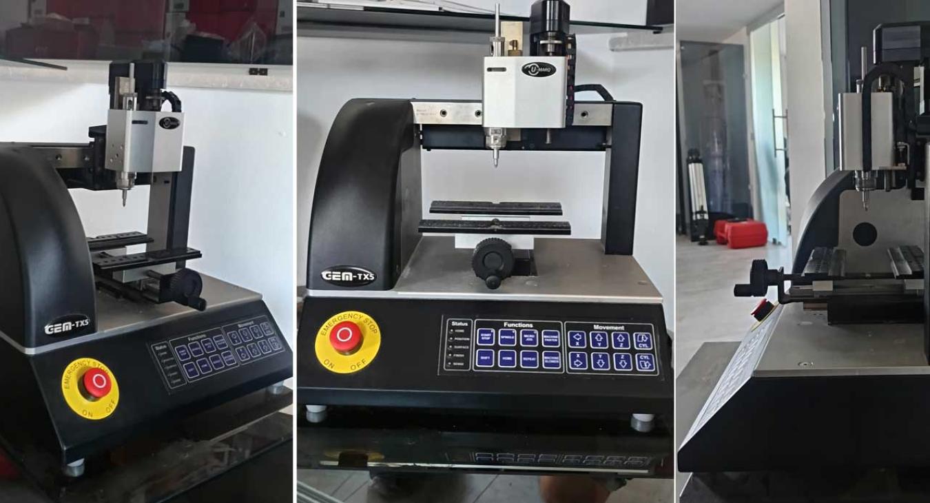 U-MARQ GEM-TX5 engraving machine