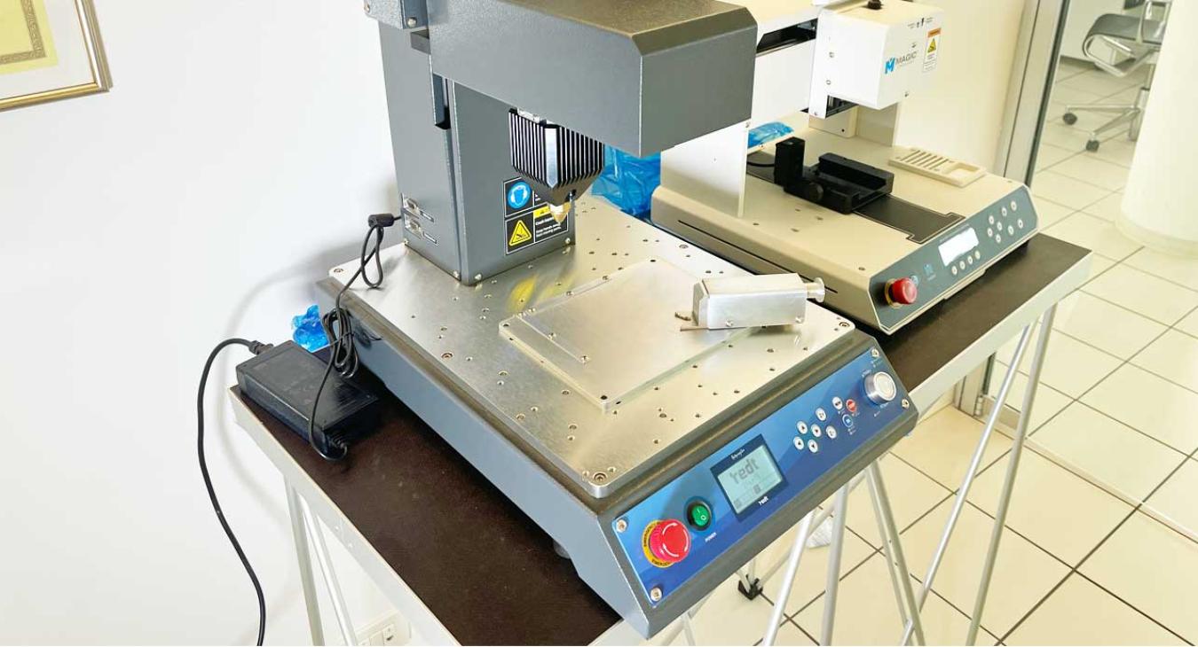 Marcatrice industriale a micropunti
