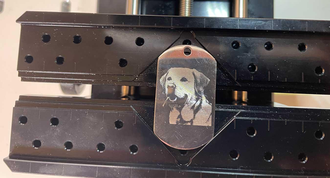 Medagliette per animali incise